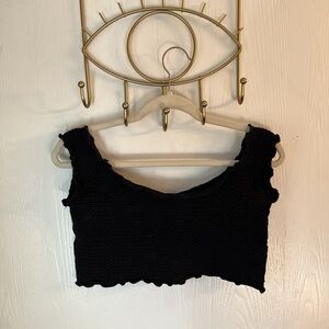 Free People Intimately Textured Crop Top